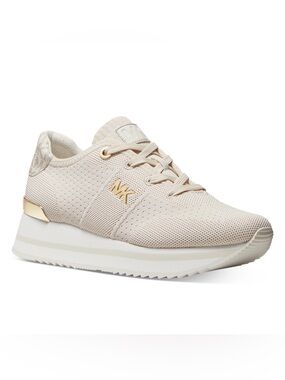 MICHAEL KORS Women's Monique Knit Trainer Lace-Up Running Sneakers